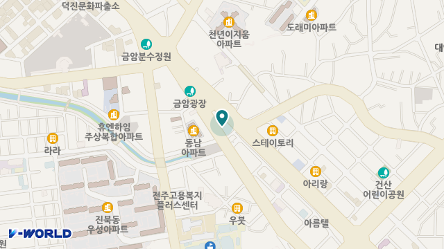 열린재가복지센터 위치 지도