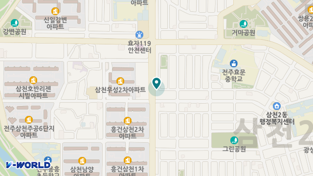 삼천재가노인복지센터 위치 지도