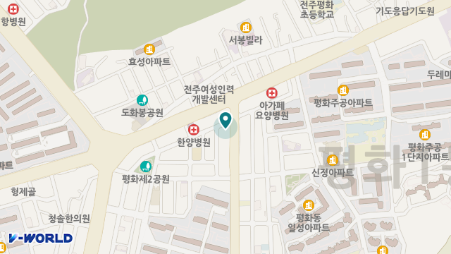 성심재활전문노인복지센터 위치 지도