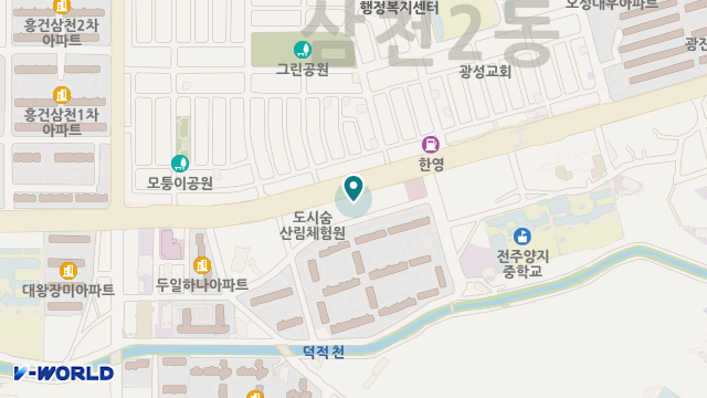 천사랑 노인복지센터 위치 지도