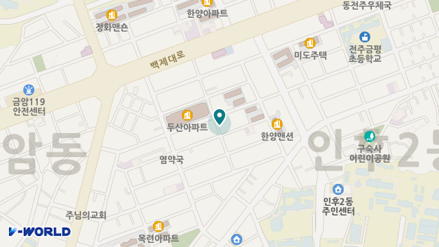 예림재가복지센터 위치 지도