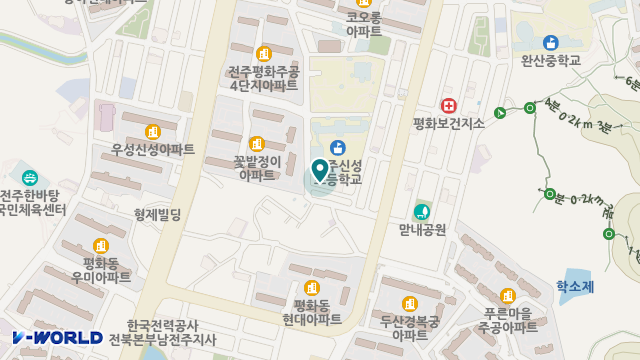이레노인복지센터 위치 지도