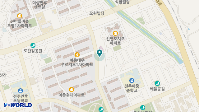 포도나무노인복지센터 위치 지도
