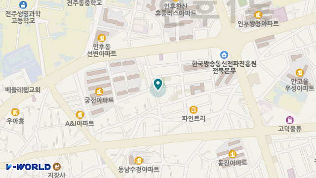 온누리재가시니어 복지센터 위치 지도