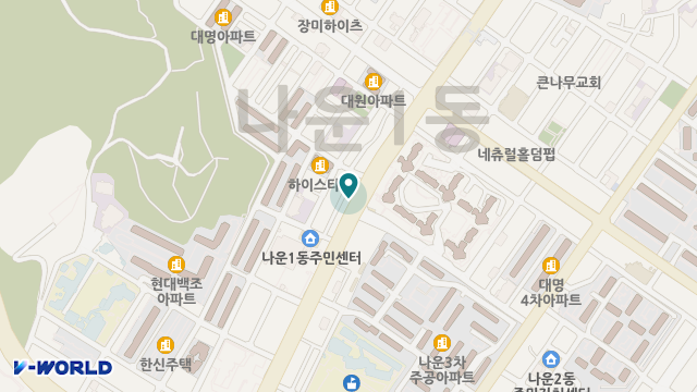 영주노인복지센터 위치 지도