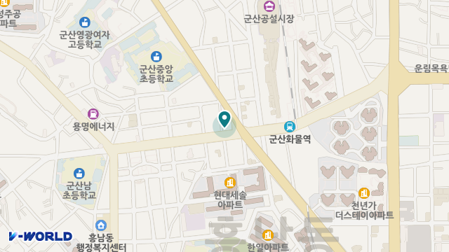 새희망노인복지센터 위치 지도