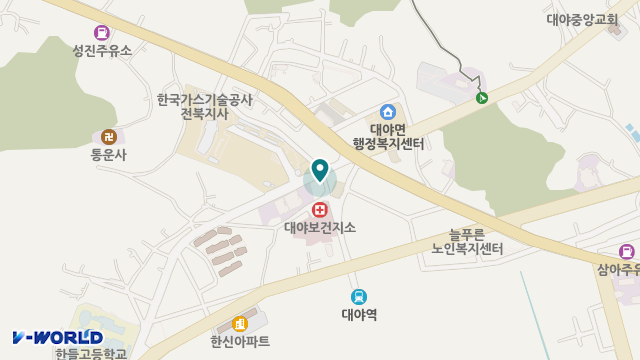한울타리재가복지센터 위치 지도
