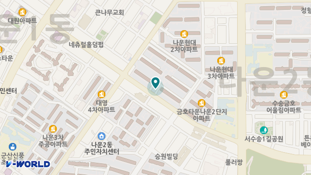 군산천사방문요양센터 위치 지도