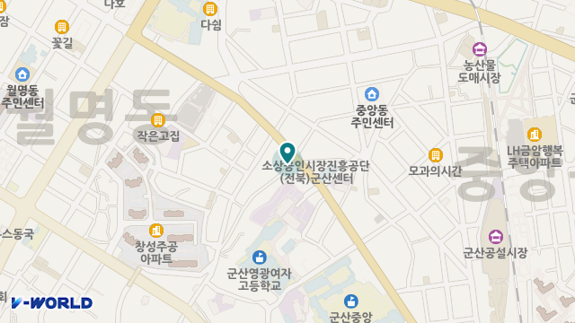 우리사랑재가복지센터 위치 지도