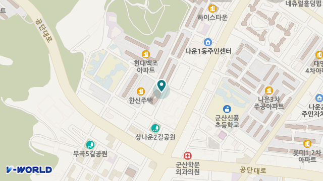 희망재가복지센터 위치 지도