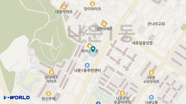 참조은노인복지센터 위치 지도