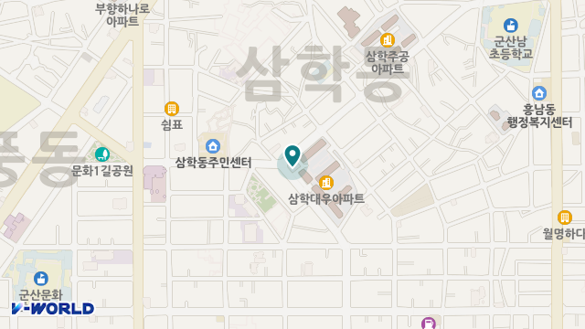 행복재가노인복지센터 위치 지도