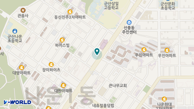 이레재가노인복지센터 위치 지도