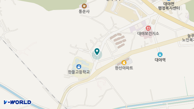 한사랑재가노인복지센터 위치 지도