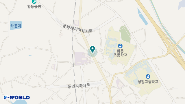 평화재가복지센터 위치 지도