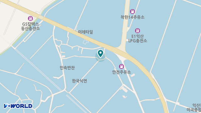 콩세알재가복지센터 위치 지도