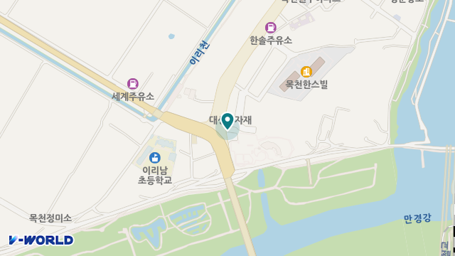 한울재가노인복지센터 위치 지도