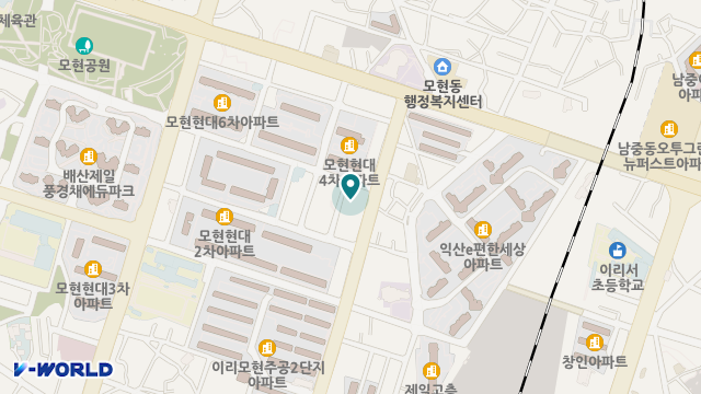 익산실버타운주간보호센터 위치 지도