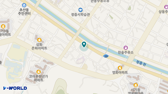 다애재가복지센터 위치 지도