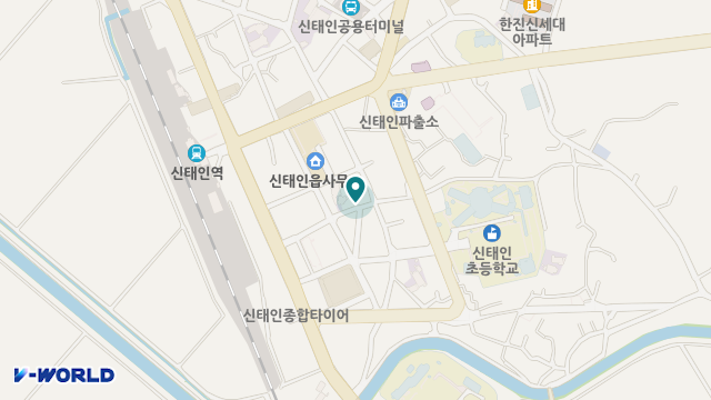 사랑나눔재가복지센터 위치 지도