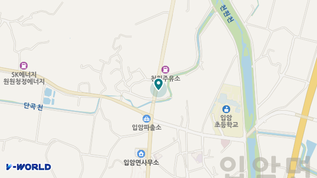 입암재가복지센터 위치 지도