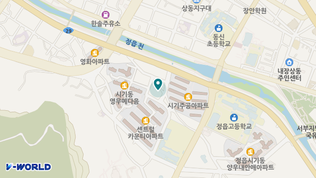 즐거운재활주간보호센터 위치 지도