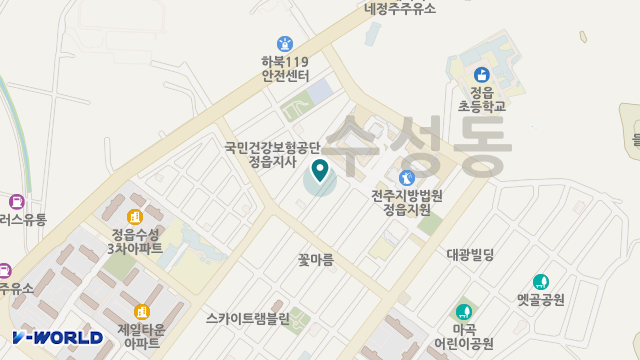 행복드림재가센터 위치 지도