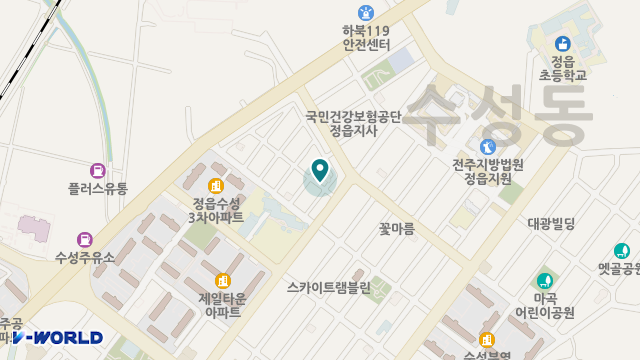 안심재가노인복지센터 위치 지도