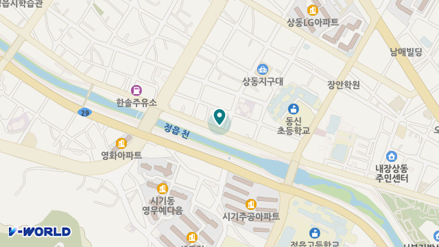 섬김재가노인복지센터 위치 지도