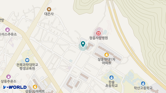 하나의료기 위치 지도