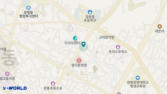 나눔재가노인복지센터 위치 지도