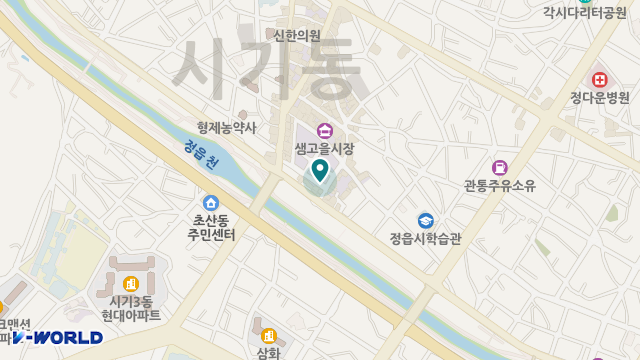 정읍노인재가복지센터 위치 지도