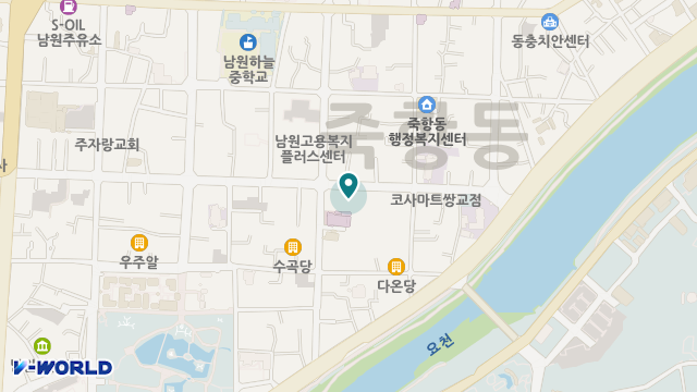 전북의료기 위치 지도