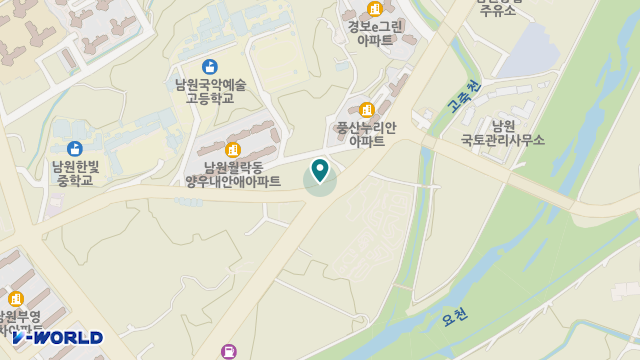 둥지노인재가센터 위치 지도