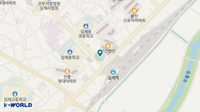효사랑의료기 위치 지도
