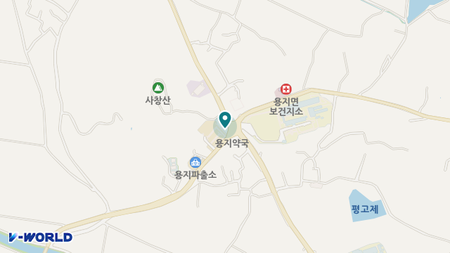 용지재가복지센터 위치 지도