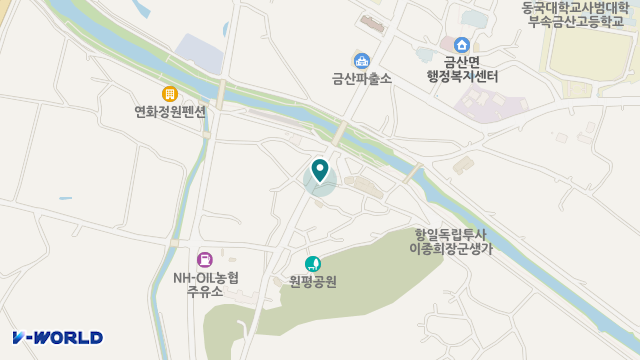 원평노인복지센터 위치 지도