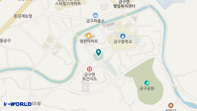 금구재가복지센터 위치 지도