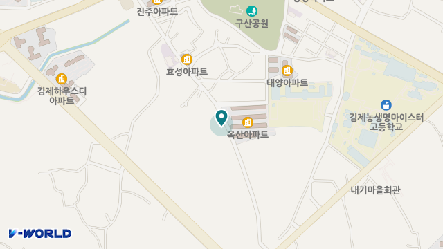 한가족노인복지센터 위치 지도