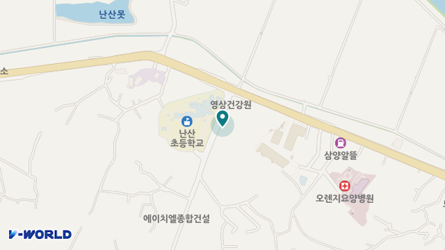 나눔재가복지센터 위치 지도