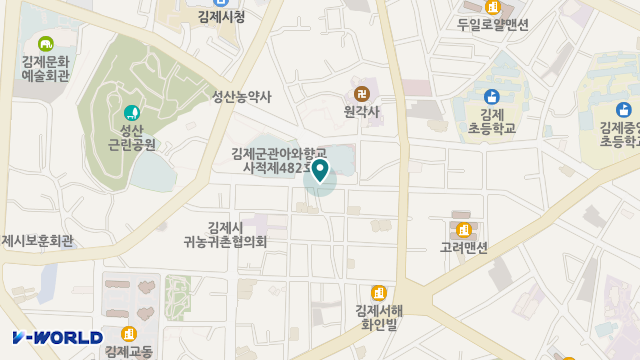 손모아재가복지센터 위치 지도