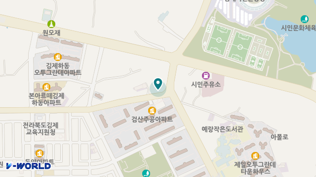 백세인생 주야간보호센터 위치 지도