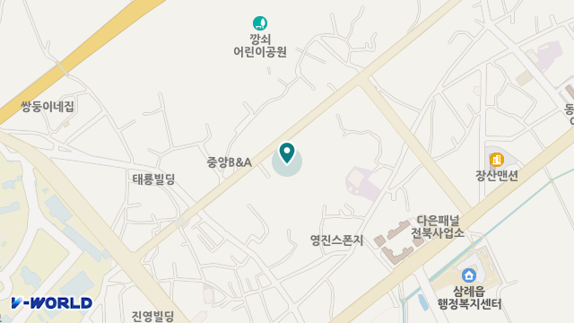 삼례노인복지센터(예찬365일데이케어) 위치 지도