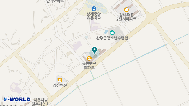 삼례방문요양센터 위치 지도