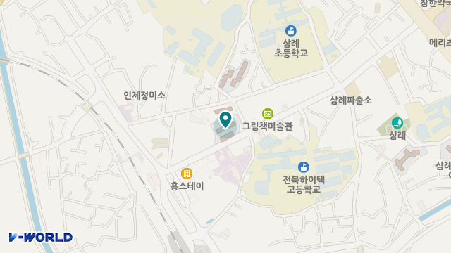 정다운 재가노인복지센터 위치 지도
