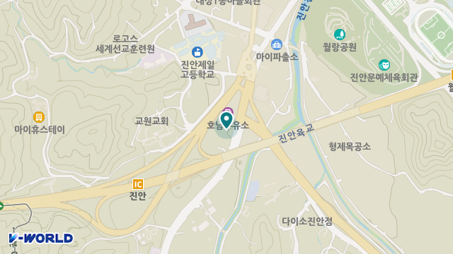 한누리재가복지센터 위치 지도