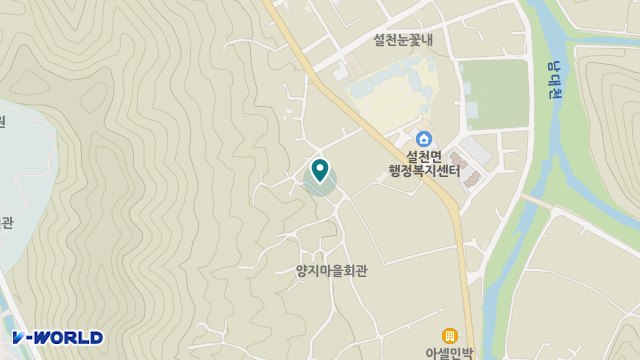 설천재가복지센터 위치 지도