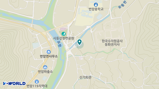 번암노인복지센터 위치 지도