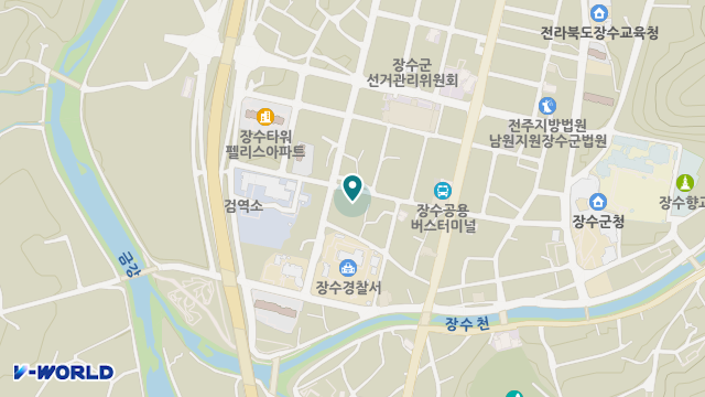 장수사회서비스센터 위치 지도