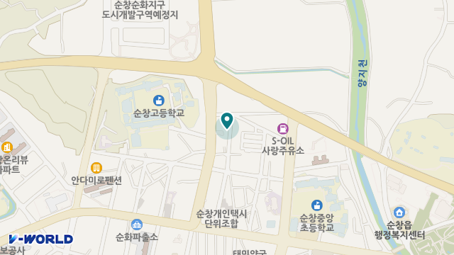 효재가복지센터 위치 지도